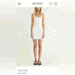 Rumer The Label Gia Mini Dress